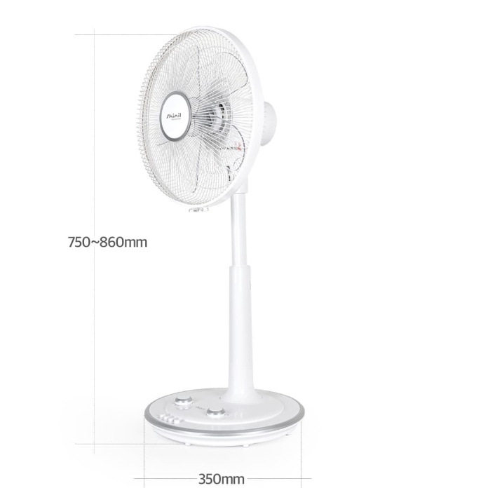스탠드 선풍기 35cm 가정용 거실용 침실용 저소음 신일 좌식 선풍기 - 상세 이미지 4