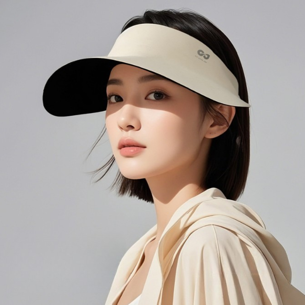 썬캡 햇빛가리개모자 자외선차단 러닝선캡 썬바이저 - 상세 이미지 2