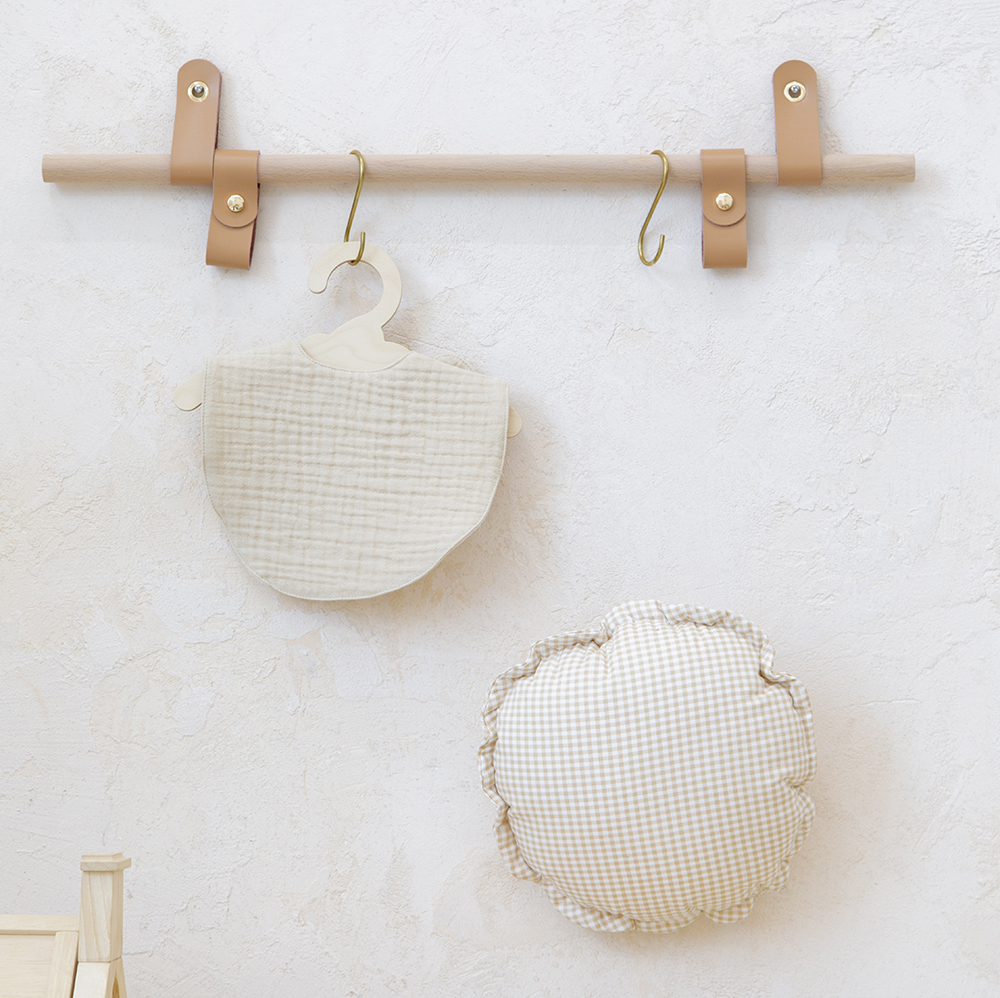 6중 요루거즈 턱받이 사계절 신생아 아기 빕 침받이 순면