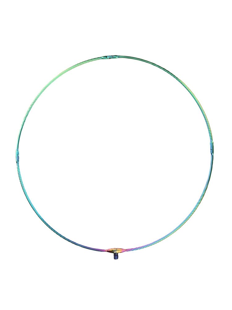 티타늄 뜰채 프레임 레인보우코팅 바다뜰채 5세대 50cm 컬러링 망