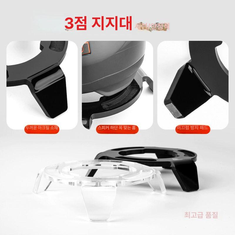 PULSE 5 멀티 컬러 LED 방수 블루투스 스탠드 스피커거치대 블랙 - 상세 이미지 4