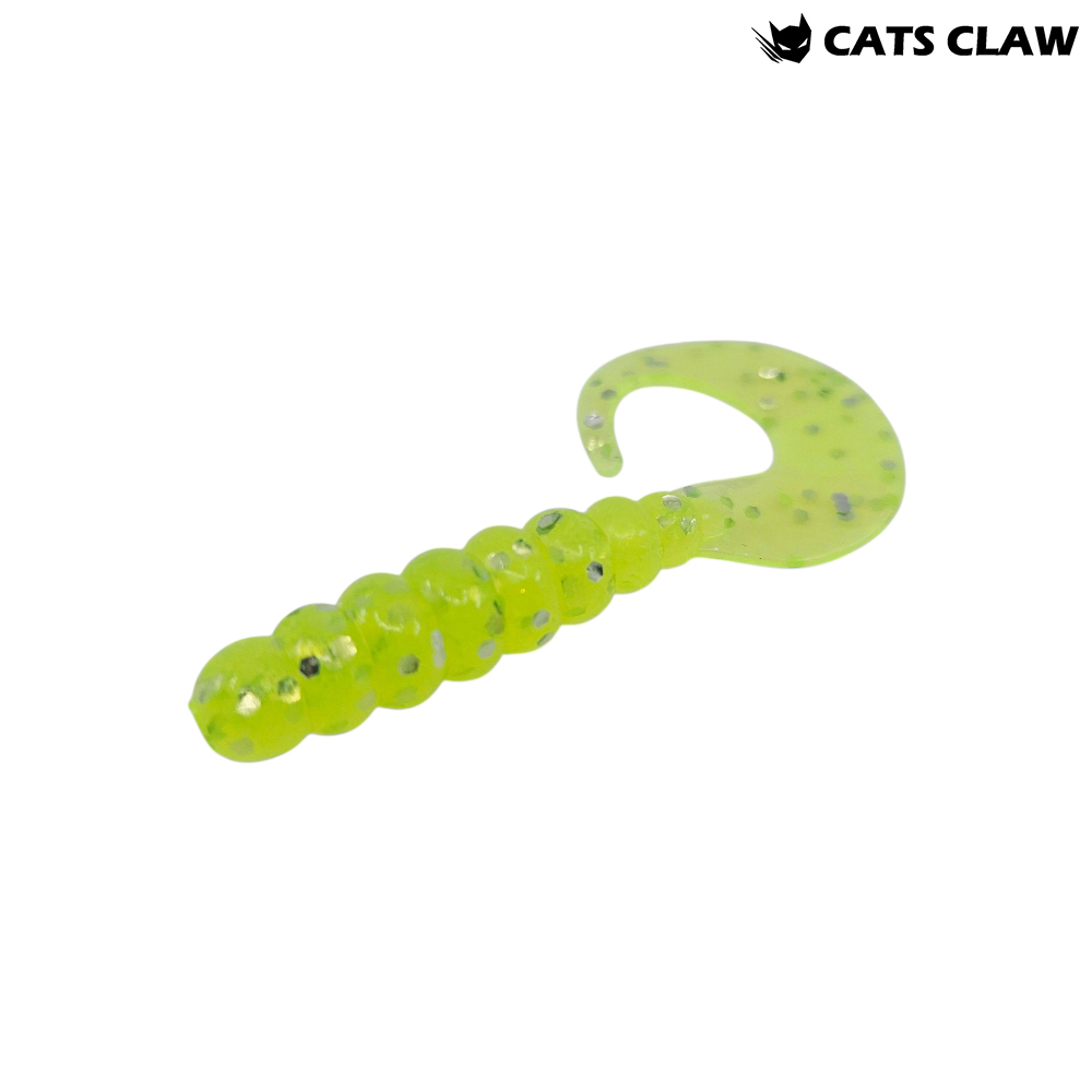 캣츠크로우 K그럽 쏘가리웜 015 차트 실버, 5cm(2인치) - 메인 이미지