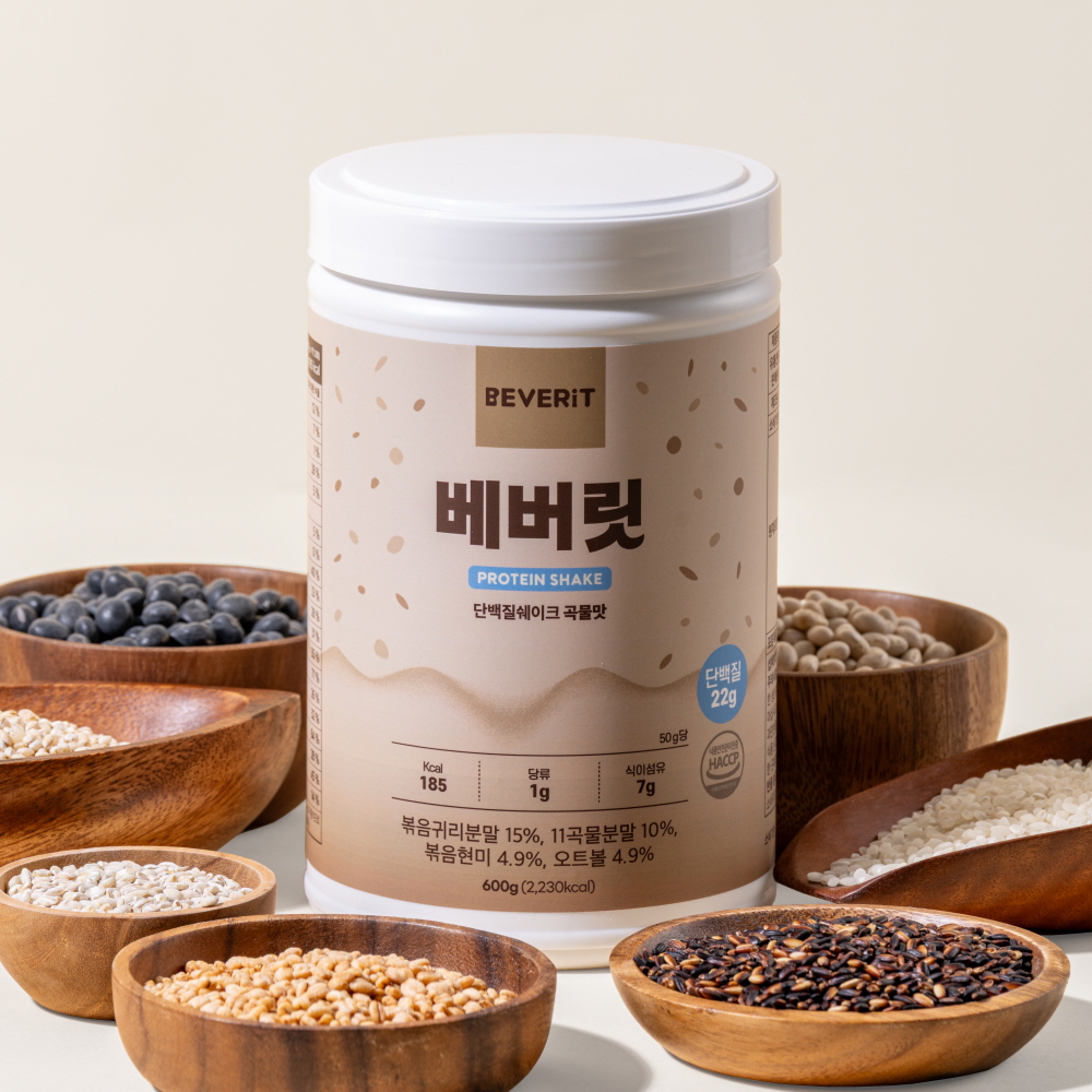 베버릿 단백질 쉐이크 곡물맛 외 1종 보충제 중년 프로틴 WPI 다이어트 식사대용