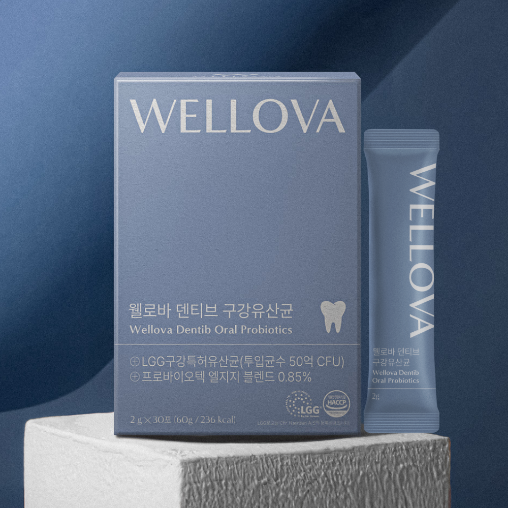 [구강 특허 유산균] 웰로바 덴티브 구강유산균 30포, 1개 이미지 3