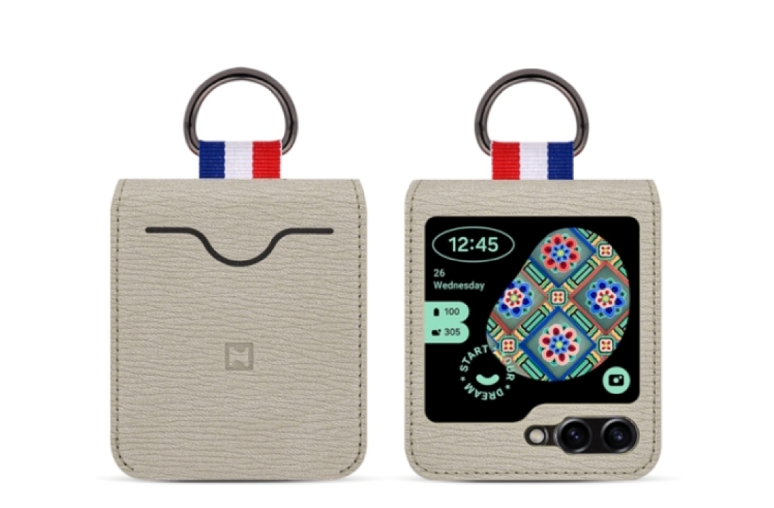 카드 케이스 힌지보호 가죽 범퍼 슬립 지갑 블랙, 갤럭시Z 플립6 - 상세 이미지 2