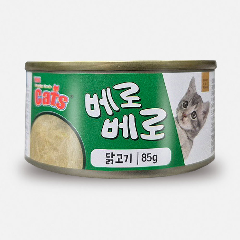 더캣츠 베로베로캔 고양이참치 고양이캔 습식 통조림 85g 24개입 - 상세 이미지 5