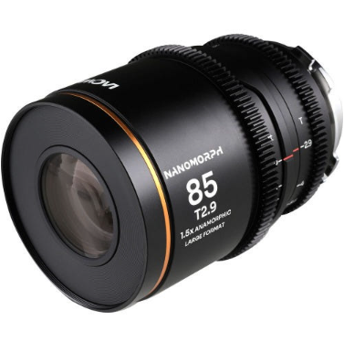 Laowa Nanomorph 85mm T2.9 1.5X LF (Amber Flare) PL + EF