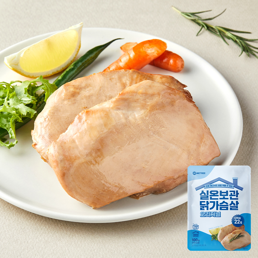 미트리 실온보관 닭가슴살 5종 30팩