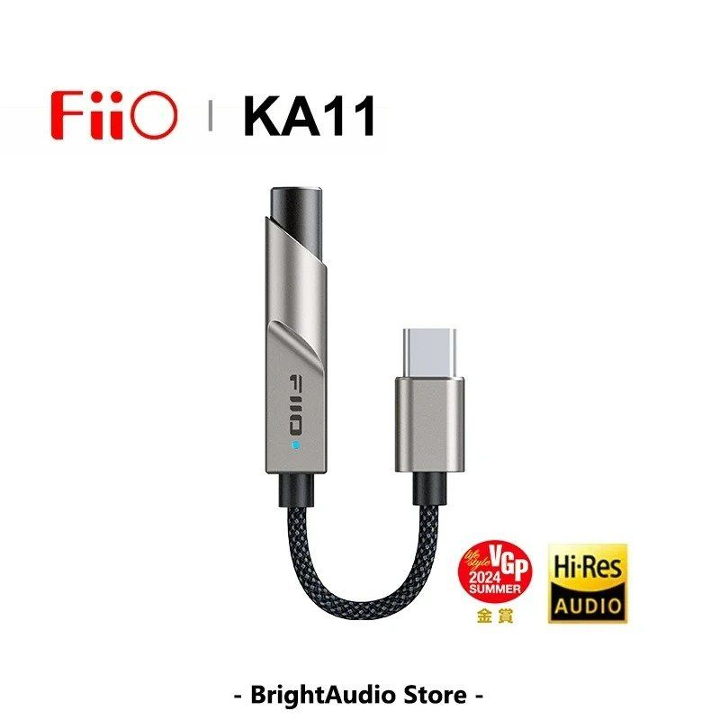 FiiO KA11 USB DAC 앰프 C타입 고음질 오디오 앰프 동글 - 상품 이미지