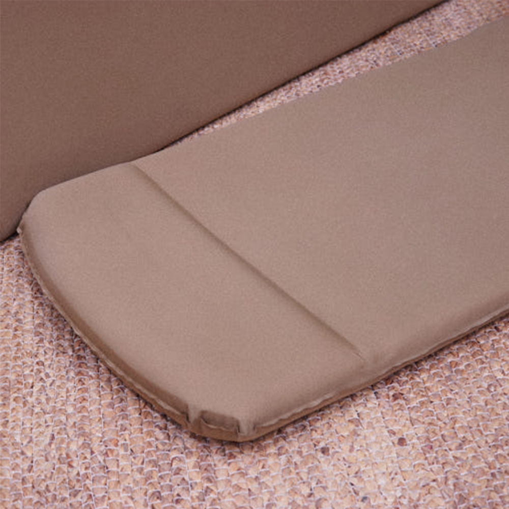 트루버 8cm 자충 매트 에어 침대 캠핑 더블, 샌드베이지