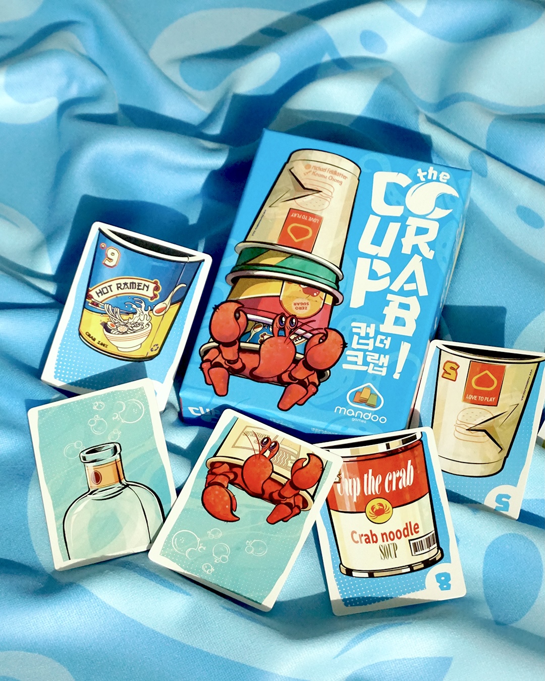 컵 더 크랩 보드게임 눈치 카드