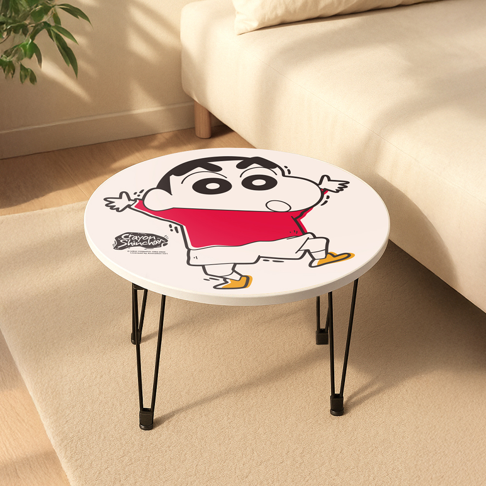 레토 짱구 다용도 원형 접이식 테이블 다용도 베드 좌식테이블