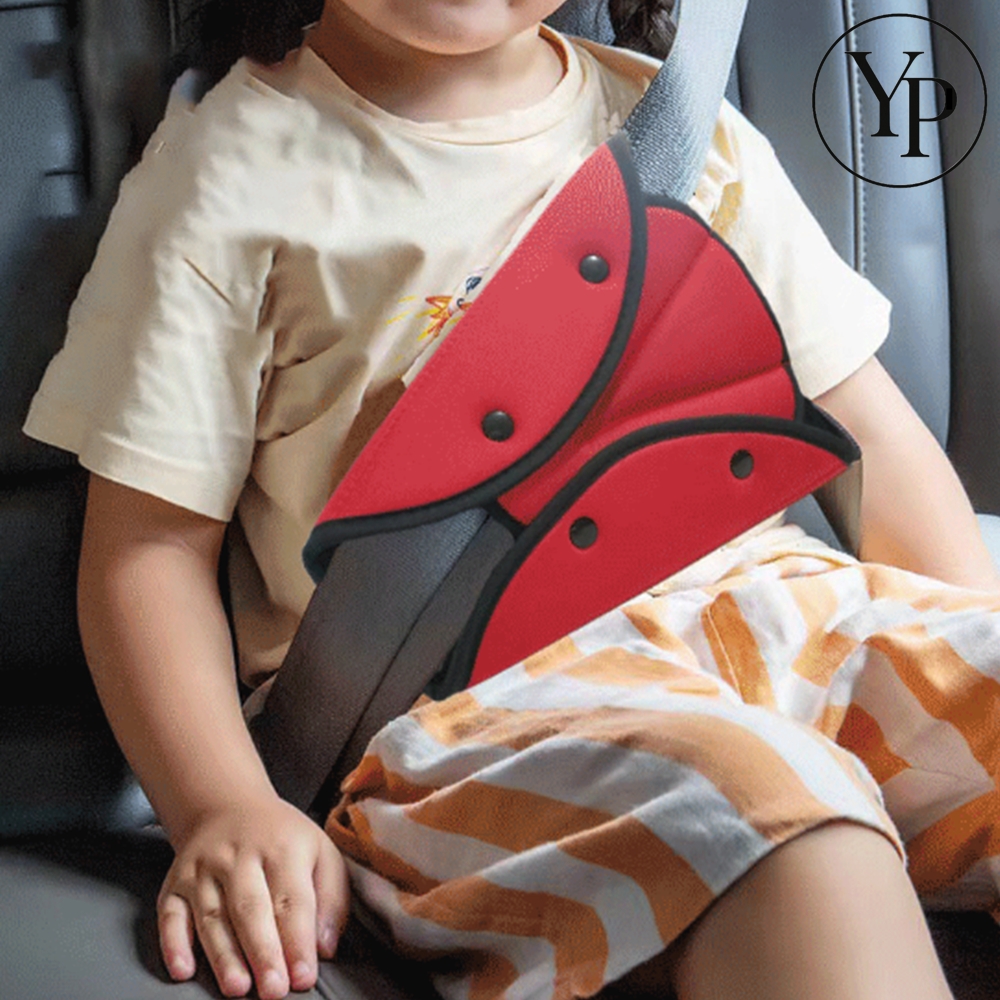 차량용 아동 보조 안전벨트 삼각 고정기 뒷자석 카시트 어깨보호 가드