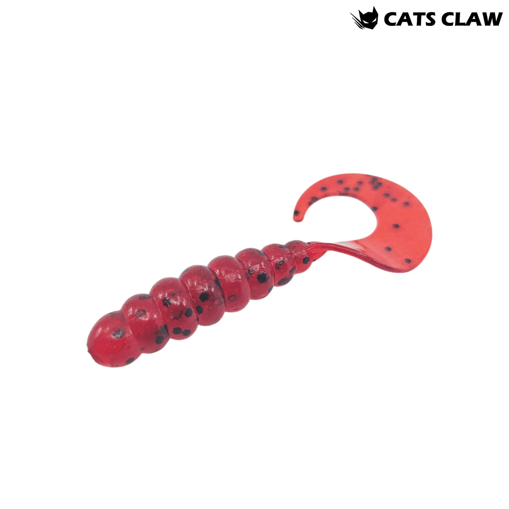 캣츠크로우 K그럽 쏘가리웜 023 체리 씨드, 5cm(2인치) - 메인 이미지