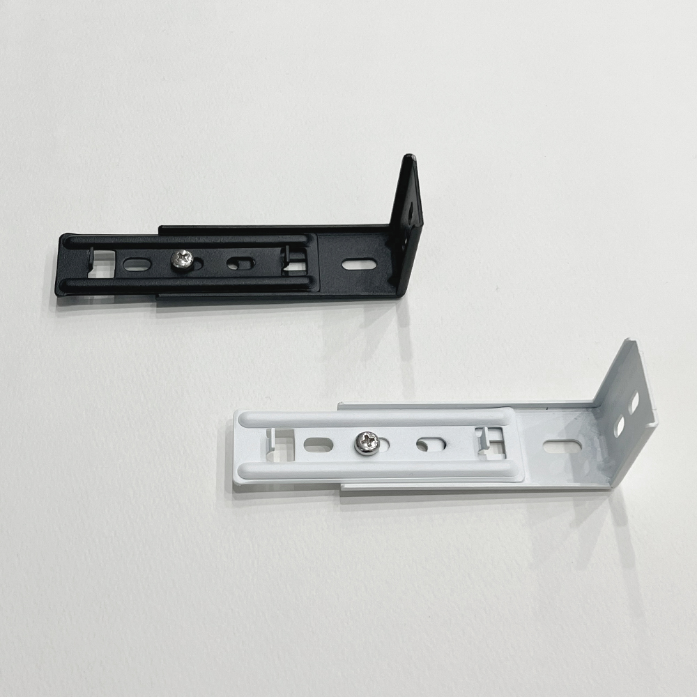 밀스 커튼 이중레일 듀얼 브라켓