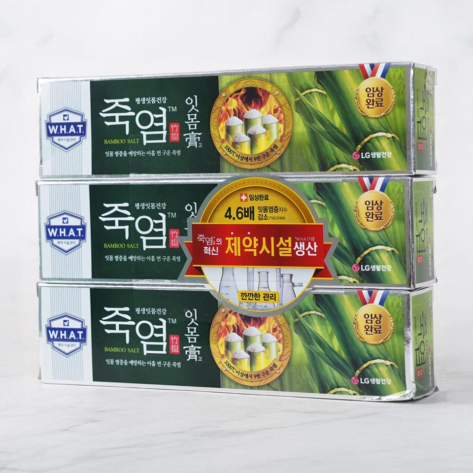 메가마트 LG 죽염 은강고 잇몸고 치약  120gx3개 - 상세 이미지 2