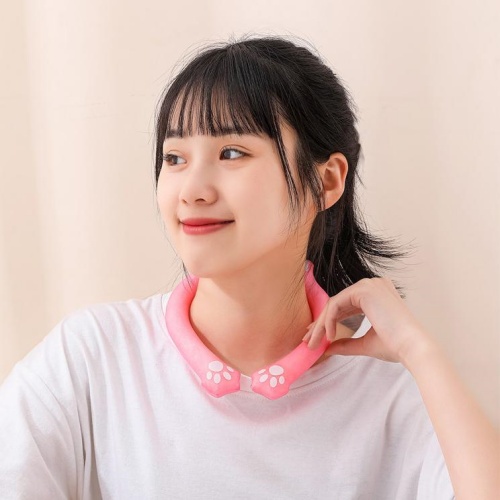 목 쿨링 튜브 목에 거는 얼음 목걸이 목도리 쿨 스카프 - 상품 이미지
