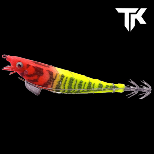 닌자 삼봉에기 생미끼 한치 갑오징어 제주 심해갑오징어 삼봉 요즈리 혼키 HKN-3 고추장 옐로