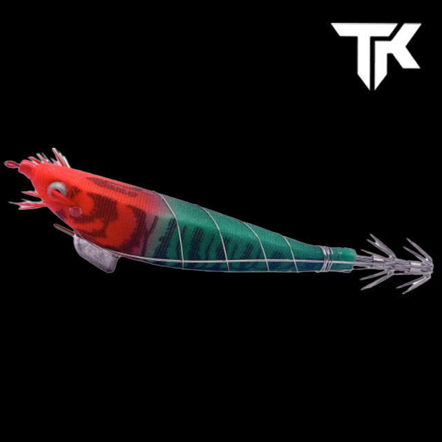 닌자 삼봉에기 생미끼 한치 갑오징어 제주 심해갑오징어 삼봉 요즈리 혼키 HKN-5 수박