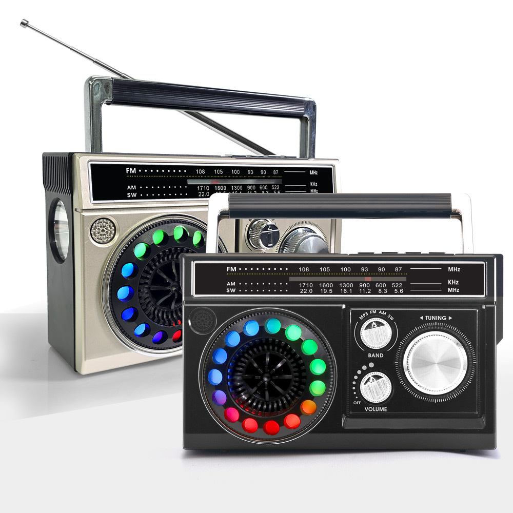 레트로 아날로그 블루투스 스피커 클래식 USB음원 TF카드 라디오 CRF-30B