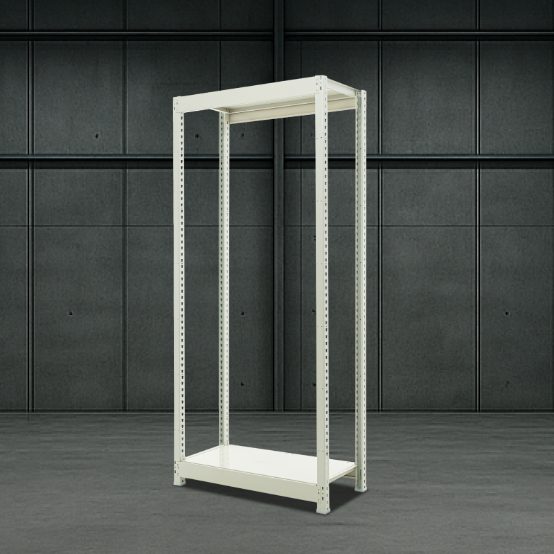 경량랙 철제선반 무볼트 조립식앵글 다용도선반 공장 영진앵글 9004001200 2단 독립형