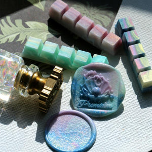 1평문구점 실링왁스 사각 블록 혼합왁스 실사용 후기 | 효과 있을까? - 상품 이미지 4