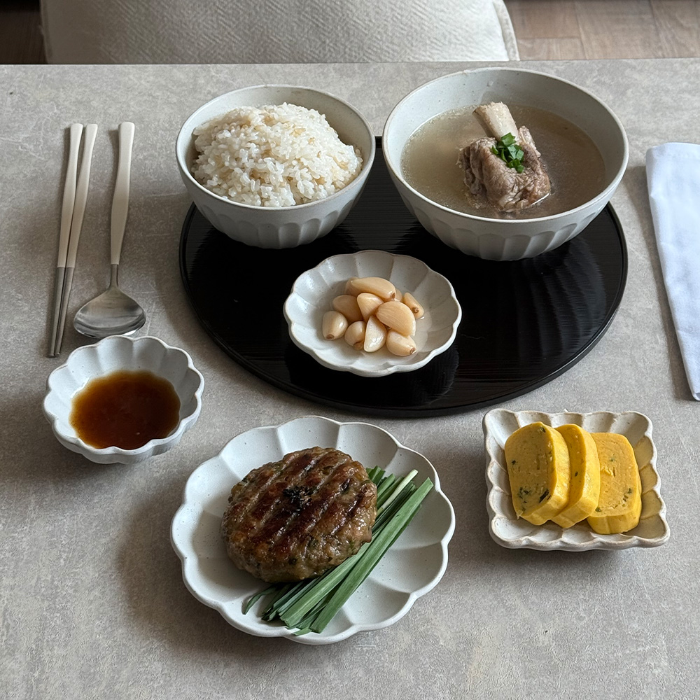 니코트 라플레르 1인 식기세트 6P MADE IN JAPAN - 상품 이미지