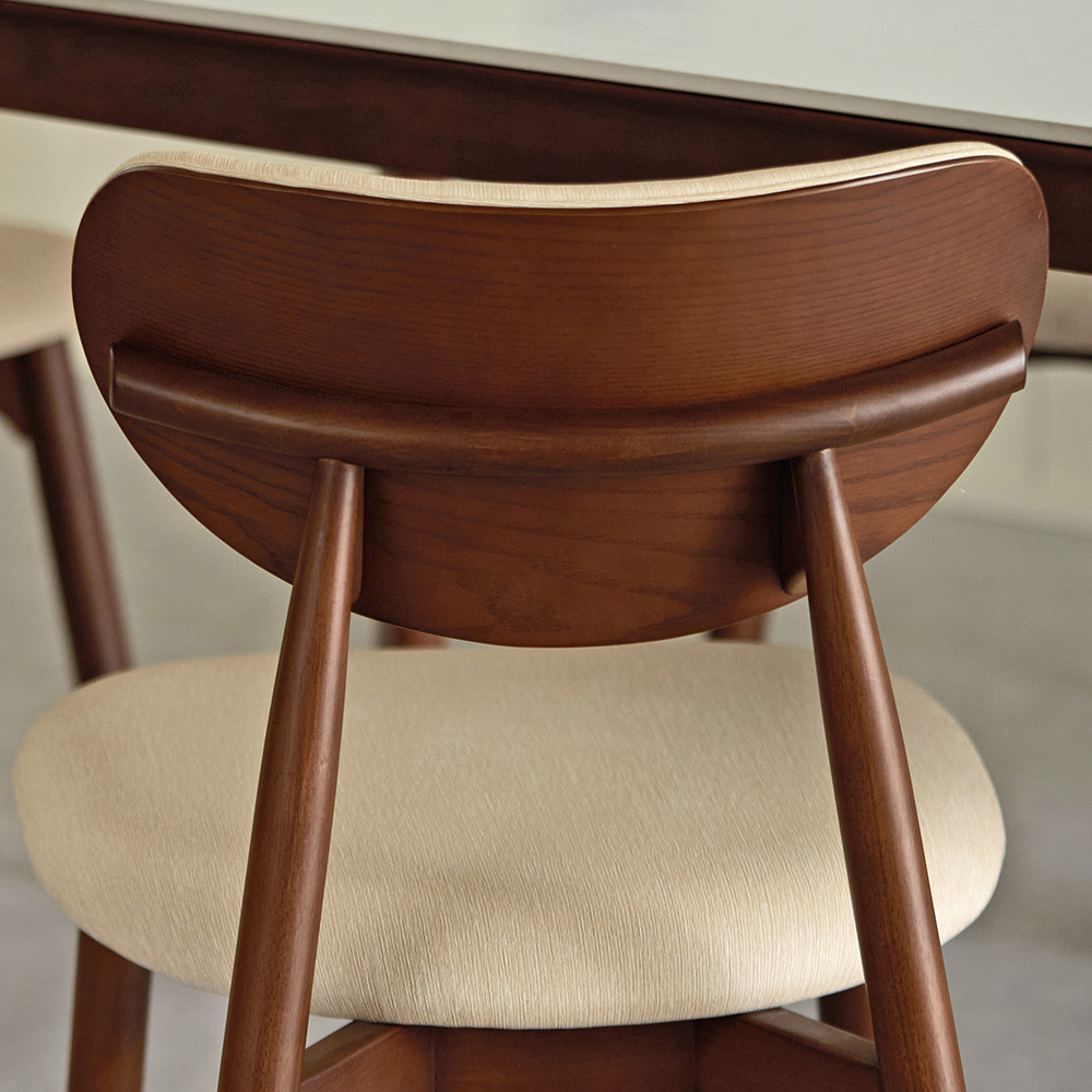 [N포인트 1만][EVENT]소아베 고급 천연 원목 세라믹 4인용 식탁 세트 1400