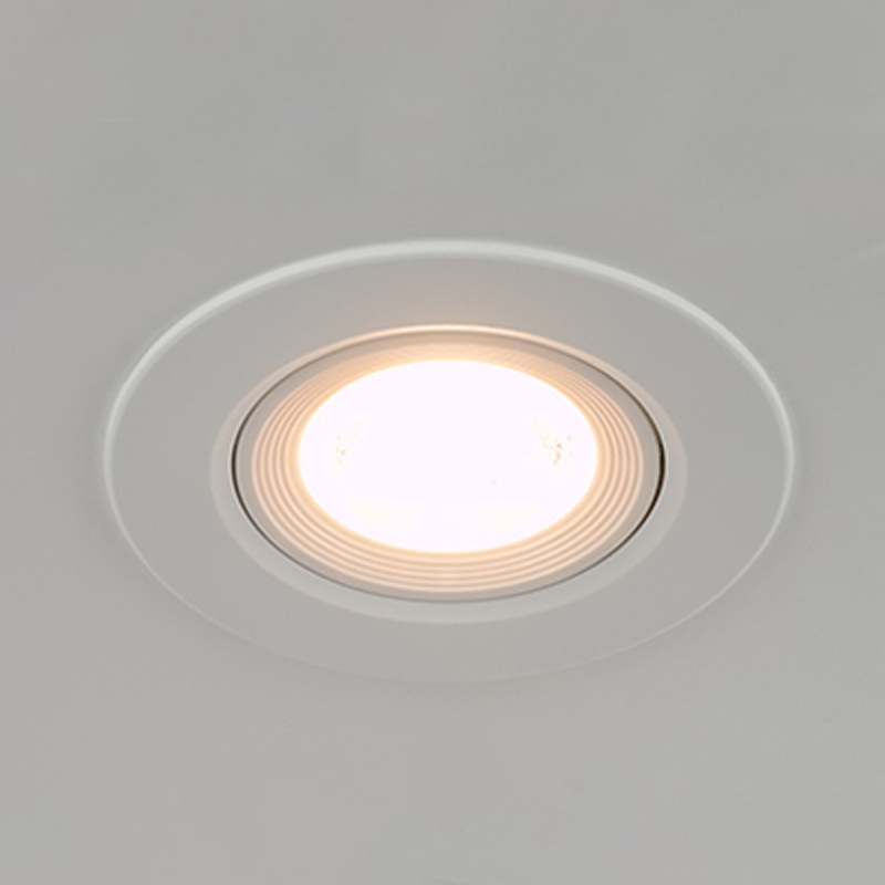 75mm(3인치) LED 다운라이트 매립등 5W, 회전형, 전구색, 1개