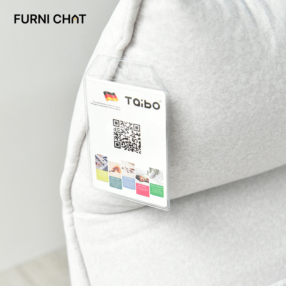 퍼니챗 바인 코모도 원단 아쿠아텍스 3인용 패브릭 스윙소파