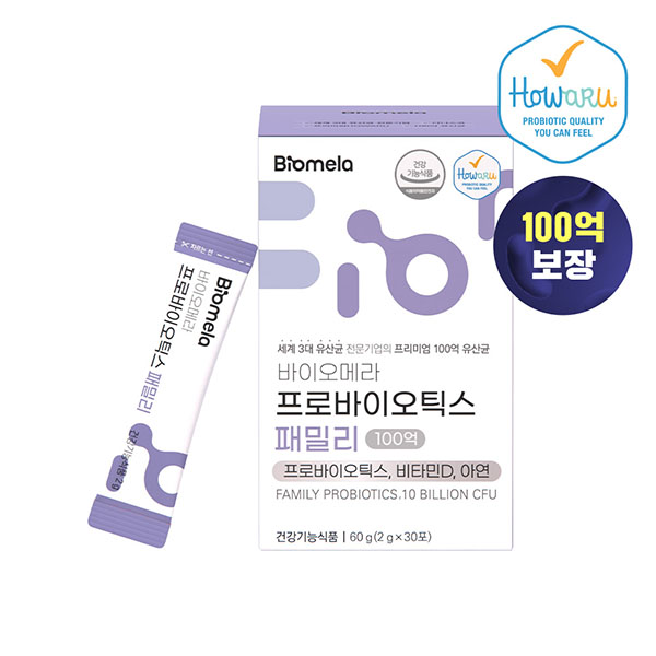[N배송]바이오메라 프로바이오틱스 패밀리 유산균 30포 (1개월)