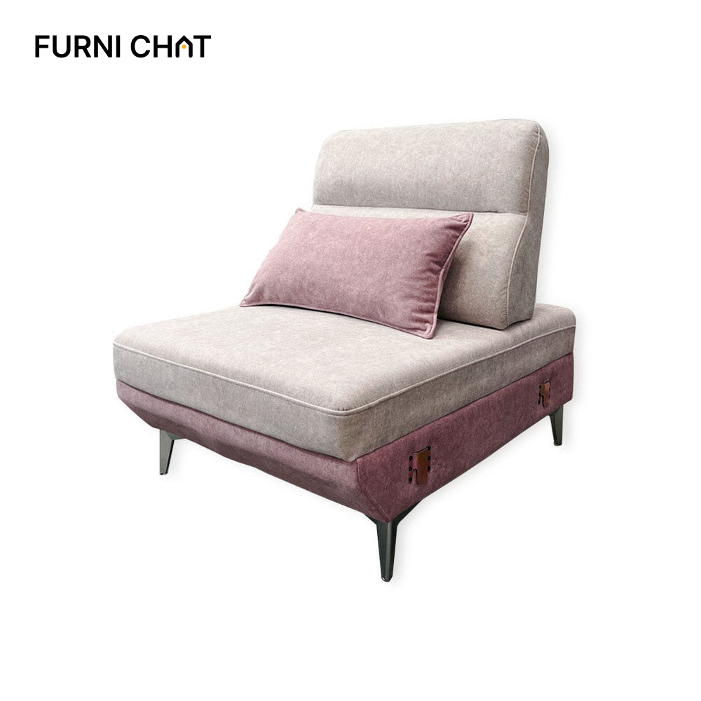 퍼니챗 샤르니 조야원단 1인용 고이스 아쿠아텍스 패브릭 스윙소파