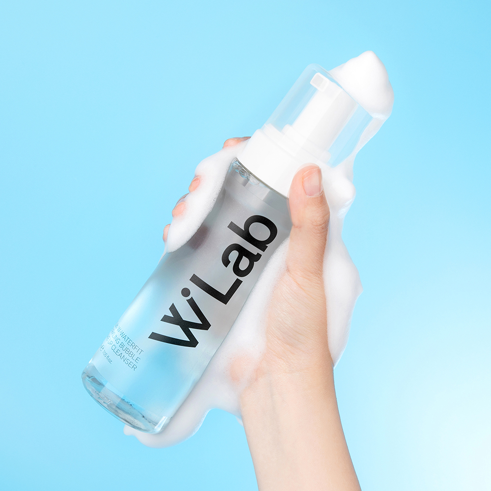 [30초세안] 더블유 워터핏 스파클링 버블 메이크업 클렌져 200ml, 3개 - 상세 이미지 2