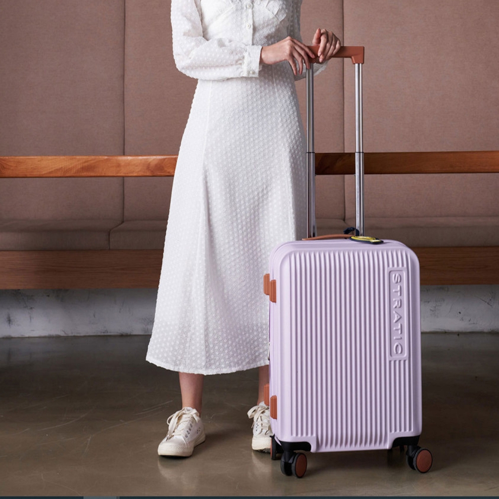 파스텔 컬러 기내용캐리어 확장형 여행용 캐리어 가방 기내반입 가벼운 블루 - 상세 이미지 5