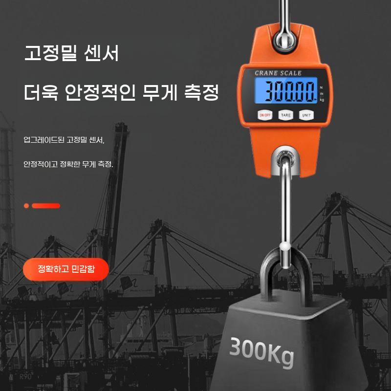 톤백 호이스트 저울 전자 매달림 산업용 톤저울 무게 측정기 휴대용 크레인 - 상세 이미지 4