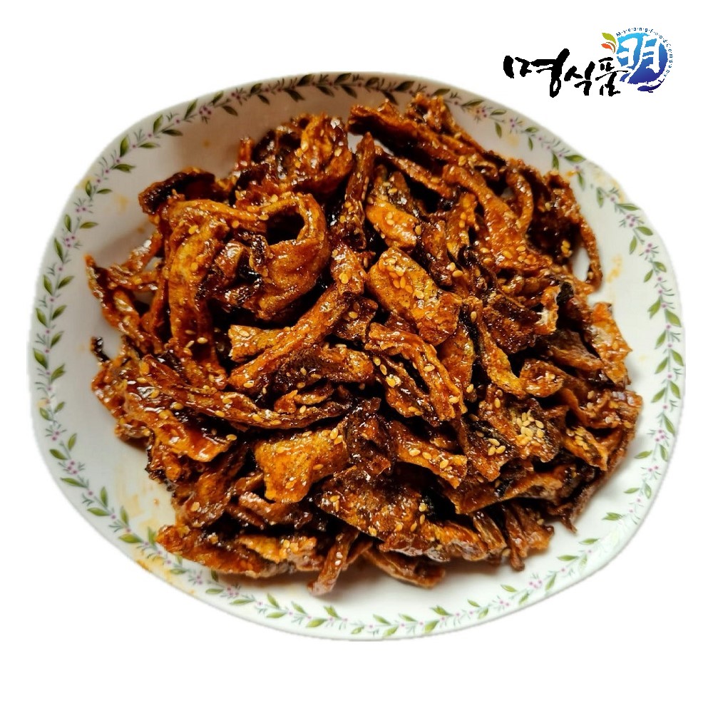 명식품본사 명태껍질튀각 300g 10개 반찬 술안주 가정용 업소용 식당식자재 도매가 - 상세 이미지 3