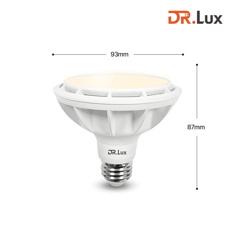 LED PAR30 전구 카페 매장용 스포트라이트 15W, 집중형, 주백색, 1개 - 상세 이미지 4