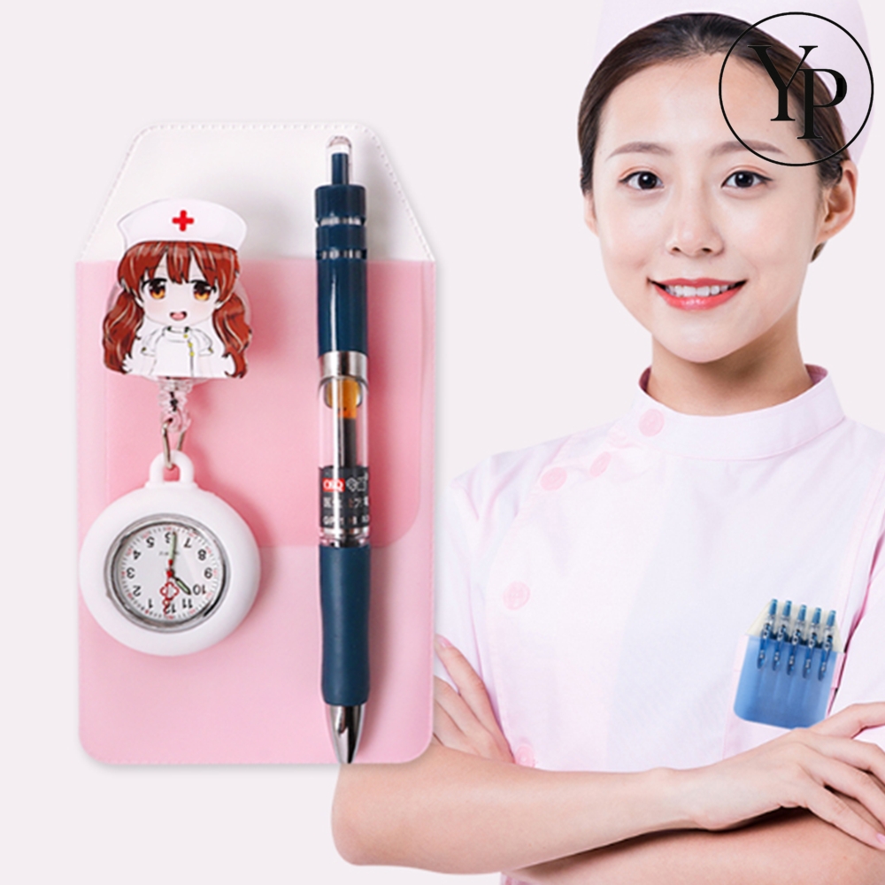 유니폼 주머니 널스포켓 펜파우치 간호사 의사 주머니 볼펜 수납 원포켓 - 메인 이미지