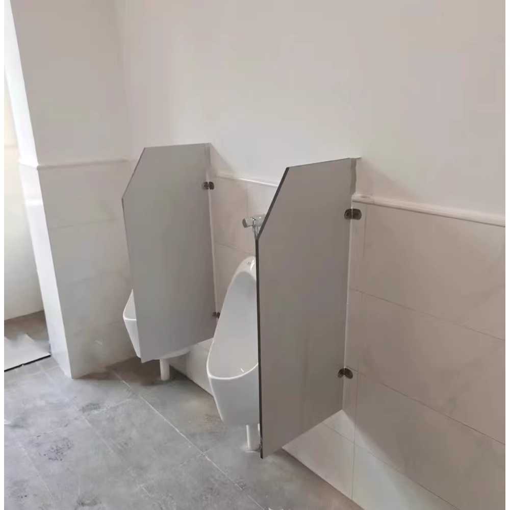 공중 화장실 소변기 파티션 위생 칸막이 남자 가림막 A형 900x400mm - 상품 이미지