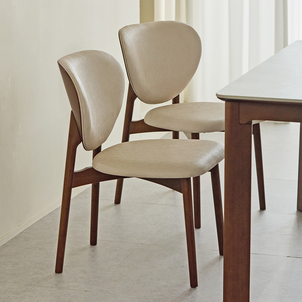 [N포인트 1만][EVENT]소아베 고급 천연 원목 세라믹 4인용 식탁 세트 1400