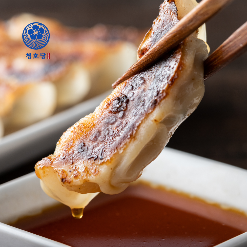 청호당 하카타풍 야끼교자 500g 야끼만두 냉동만두 일식 교자 - 상세 이미지 4