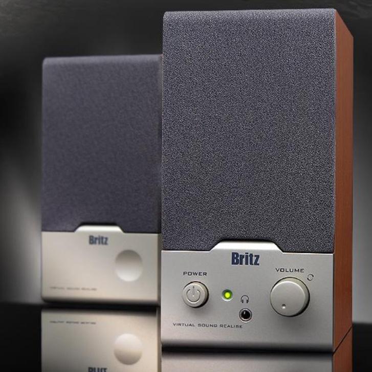 컴퓨터 우드스피커 사운드 인테리어스피커 빈티지 감성 1000A - 상품 이미지