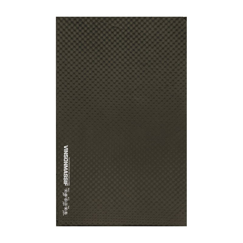 빈슨메시프 시그니처 엠보싱 자충매트 휴대용 차박 캠핑매트 자충 에어매트 더블, 8cm, 카키