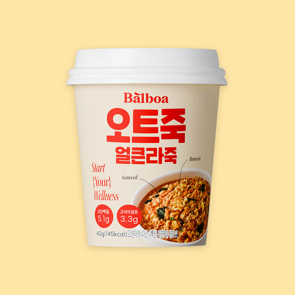 저당 오트밀 발보아 오트죽 간편 오트밀 저당 식품 오트밀 추천