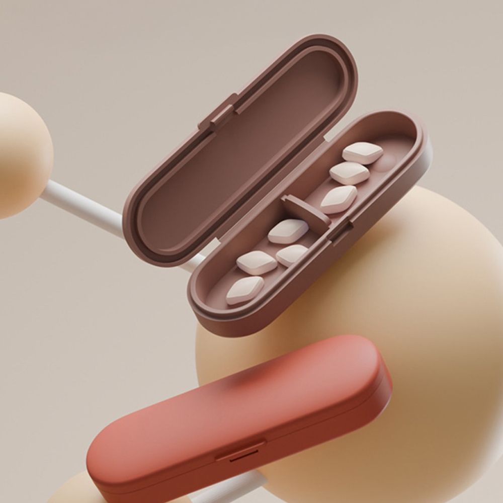 미니약통 알약케이스 영양제통 약통 알약 휴대용 보관함 여행용 약소분통 보관통 - 상세 이미지 4