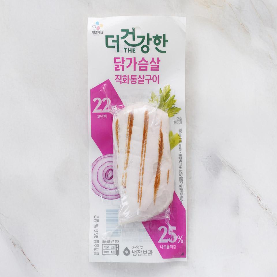 메가마트 CJ 더건강한 닭가슴살 직화 통살구이 100g - 메인 이미지