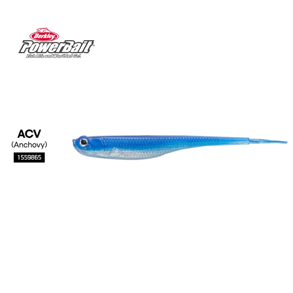 버클리 파워베이트 UV 듀얼 저크쉐드 광어 다운샷 루어 웜 소프트베이트 ACV, 12.7cm(5인치) - 메인 이미지