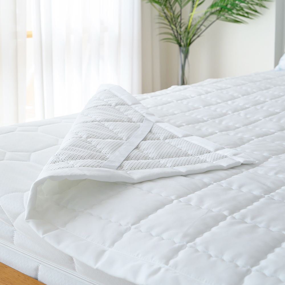 시원한 여름 냉감패드 듀라론 매트리스 이불 침대패드 고정밴드 SS