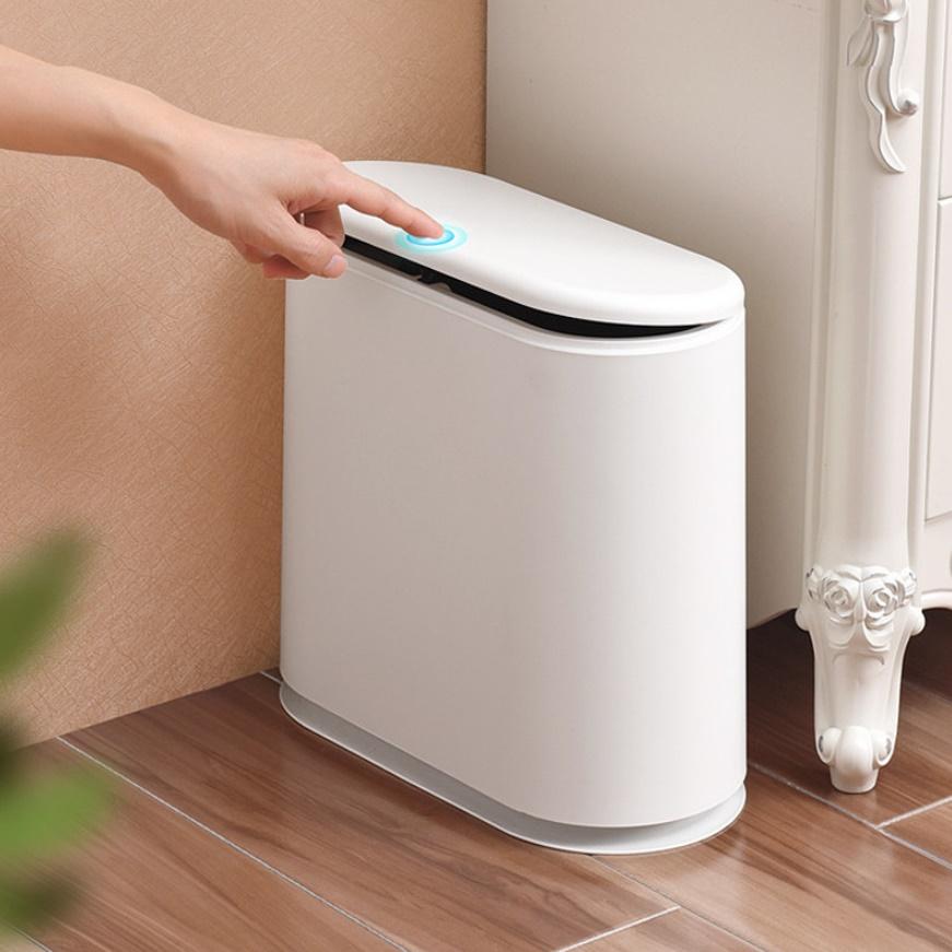 10리터 원 터치 쓰레기통 원 터치 휴지통 냄새안나는