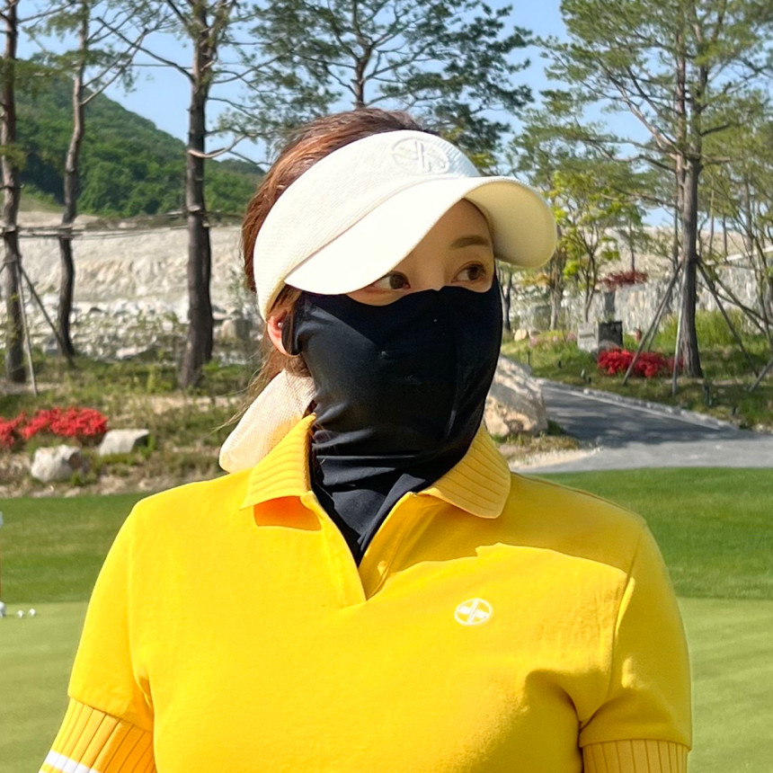 롱넥 마스크 골프 낚시 테니스 등산 사이클 자외선차단 UV차단 쿨링 얼굴 햇빛가리개 사진 4
